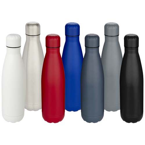 Bouteille d’eau Cove de 750 ml en acier inoxydable recyclé certifié RCS à simple paroi