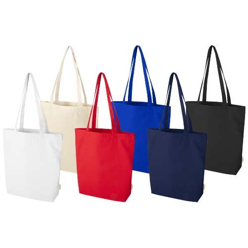 Sac shopping Odisha bio OCS à large fond 180 g/m2 de 11 L