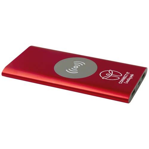 Batterie de secours sans fil en aluminium recyclé Juice type-C de 8 000 mAh