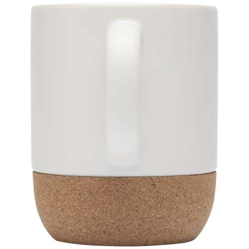 Mug Billie en céramique de 300 ml avec détails en liège et finition matte