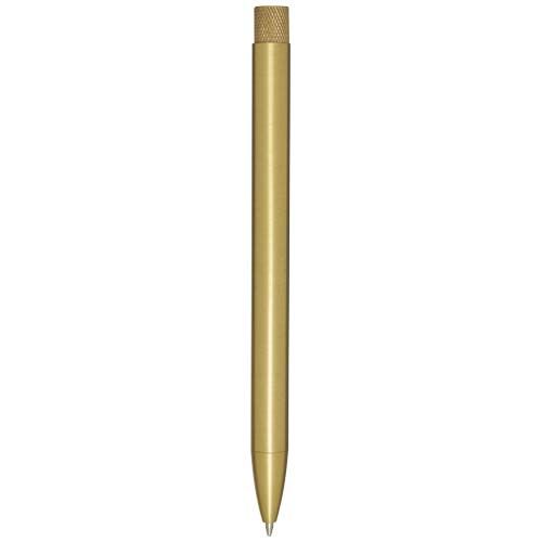 Stylo bille en laiton recyclé Beatriz (encre bleue)