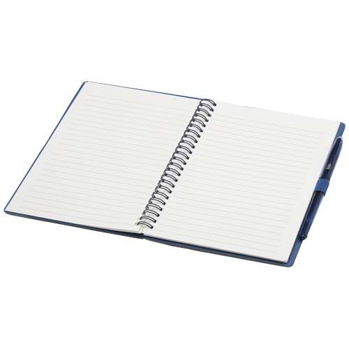 Carnet A5 à couverture souple réutilisable et parure de stylos Slate (encre noire)