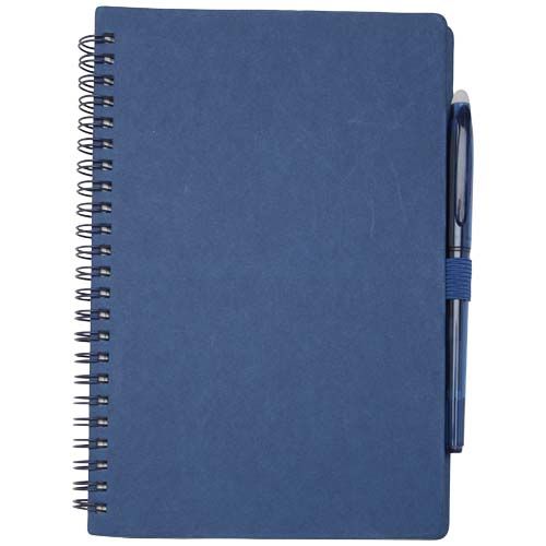 Carnet A5 à couverture souple réutilisable et parure de stylos Slate (encre noire)