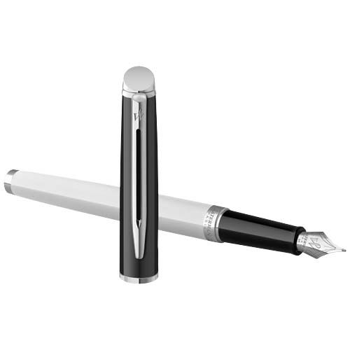 Stylo plume Waterman Hemisphere avec habillage palladium (encre bleue)