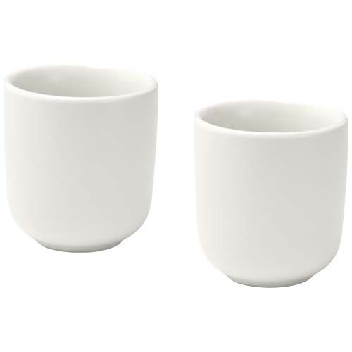Tasses à expresso Male en céramique de 90 ml - set de 2 en finition mate