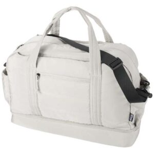 Sac de voyage Puffer recyclé certifié GRS avec fond isolé de 30 L