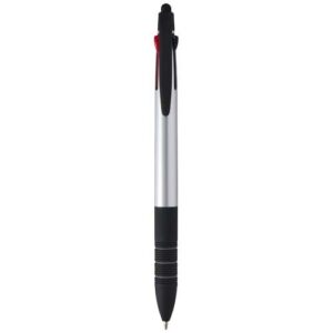 Stylo bille Trine recyclé RCS 3 encres avec stylet