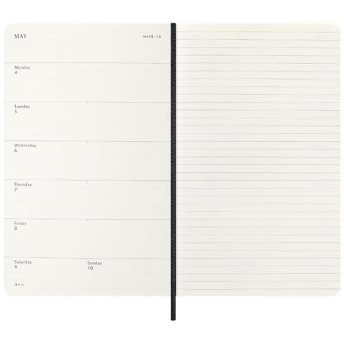 Agenda L 12 mois Moleskine à couverture souple