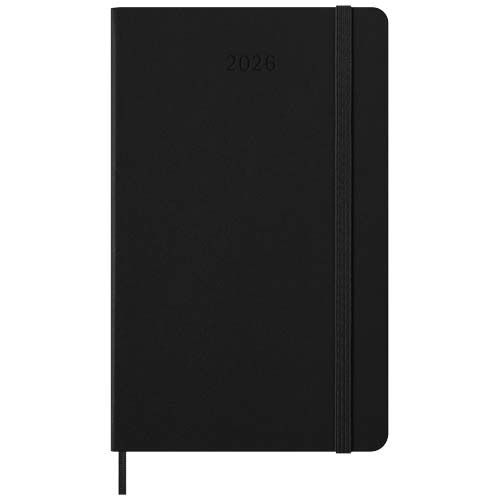 Agenda L hebdomadaire horizontal 12 mois Moleskine à couverture rigide