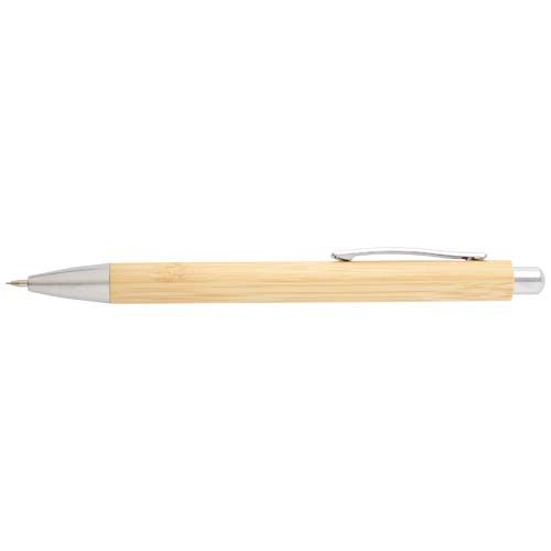 Set stylo bille et porte-mine Oblys en bambou (encre noire)