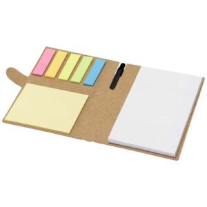 Livret à notes autocollantes Swift avec stylo bille (encre noire)