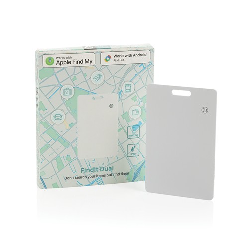 Carte de localisation en plastique RCS Findit Dual