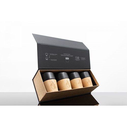 coffret 4 smart magnet mug