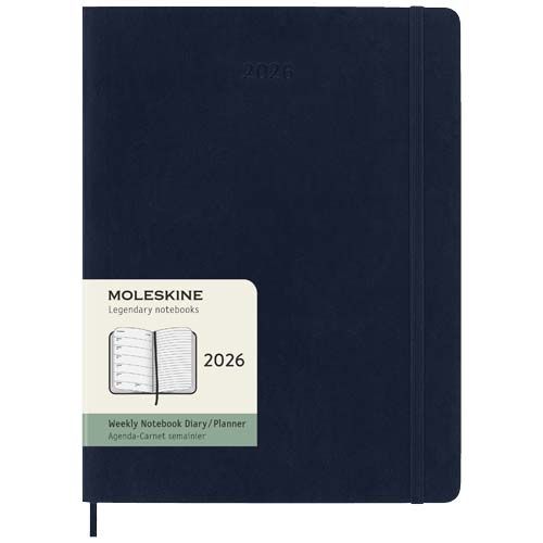 Agenda XL 12 mois Moleskine à couverture souple