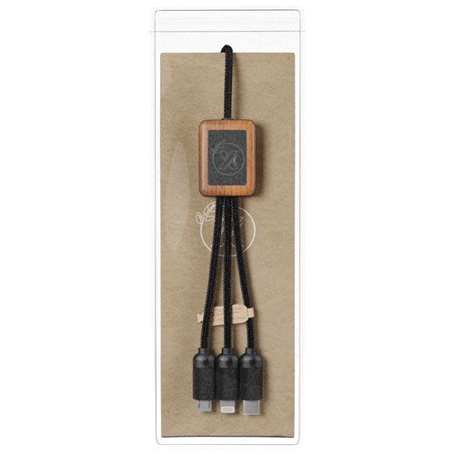 Câble en bambou SCX.design C29 3-en-1