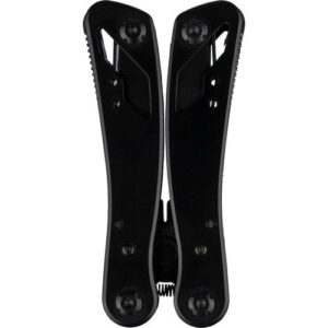 Pince multifonction en aluminium noir Ariane