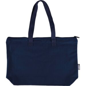 Sac shopping en polycoton recyclé 330 g/m2 Malina