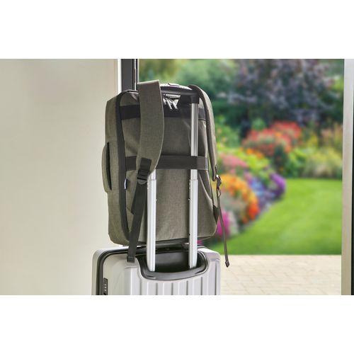 Sac à dos porte-ordinateur en rPET 300D Eulalia
