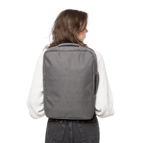 Sac à dos porte-ordinateur en rPET 300D Eulalia