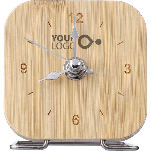 Horloge de bureau en bambou Jenny