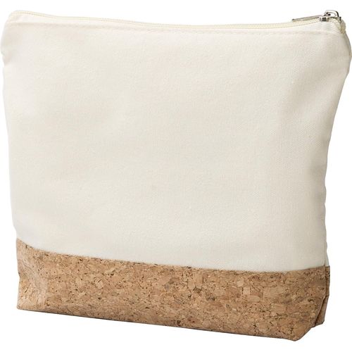 Trousse de toilette en coton et liège Teagan