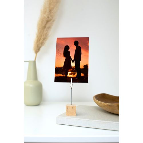 Porte-clips en bois Malia