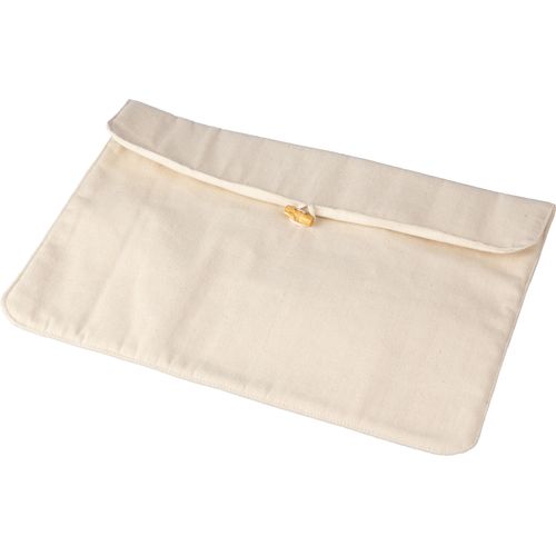 Pochette ordinateur portable en coton 220 gr/m² Dirk