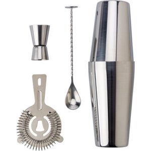 Set de cocktail en acier inoxydable Tatiana