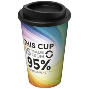 Gobelet avec isolation Brite-Americano® Recycled de 350 ml