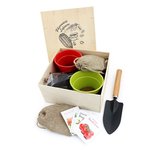 Box Jardinage Coffret Bois