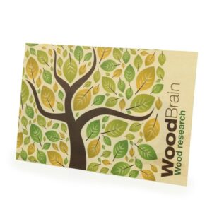 Carte bois A6