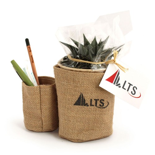 Pot toile de jute