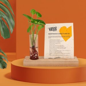 Support vase floral