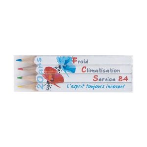 SET QUADRI 4 COUL 8,7 cm