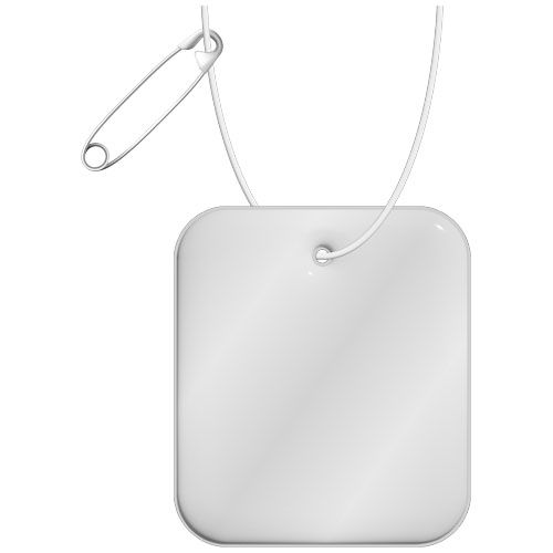 Attache réfléchissante rectangulaire en PVC H-20 RFX™, XXL