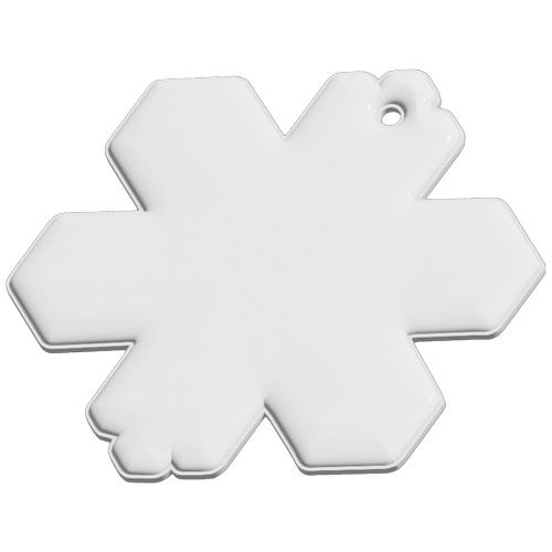 Attache réfléchissante RFX™ en TPU en forme de flocon de neige