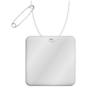 Attache réfléchissante carrée en PVC H-20 RFX™