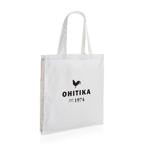 Sac tote en coton recyclé avec soufflet Impact AWARE™