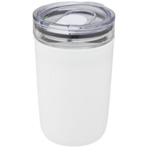 Gobelet en verre Bello de 420 ml avec paroi extérieure en plastique recyclé