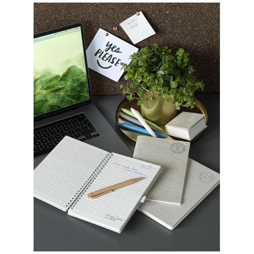 Carnet de notes à spirales, à partir de briques de lait recyclées, Dairy Dream format A5