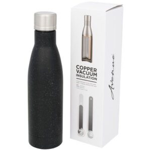 Bouteille isotherme Vasa tachetée sous vide avec couche de cuivre de 500 ml