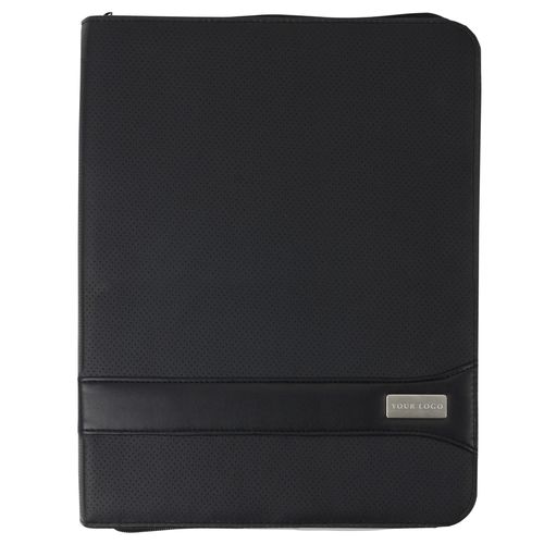 Conférencier A4 zippé en PVC Byron