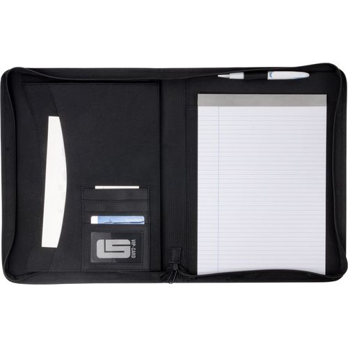 Conférencier A4 zippé en PVC Byron