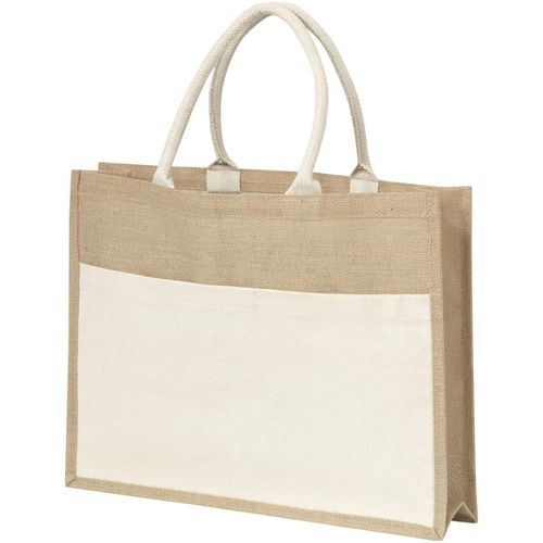 Sac shopping en toile de jute Livvie