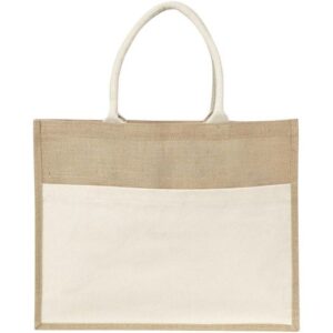 Sac shopping en toile de jute Livvie