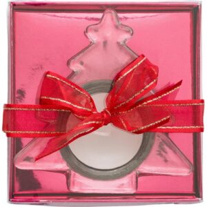 Porte-bougie en verre Casey