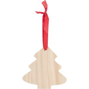 Décoration de Noël en bois Arbre Imani