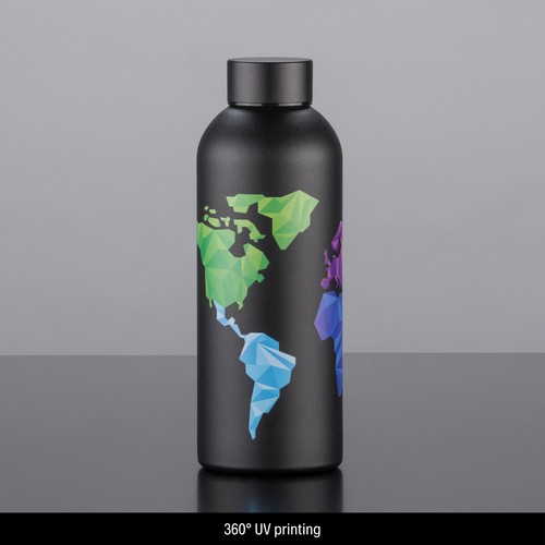 Active Set : bouteille isotherme 500 ml et parapluie automatique