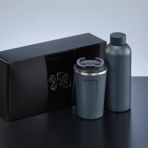 Nordic Set : bouteille isotherme 500 ml et mug isotherme 350 ml