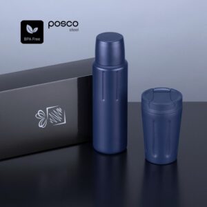Scandic Set : mug isotherme 350 ml et thermos 750 ml